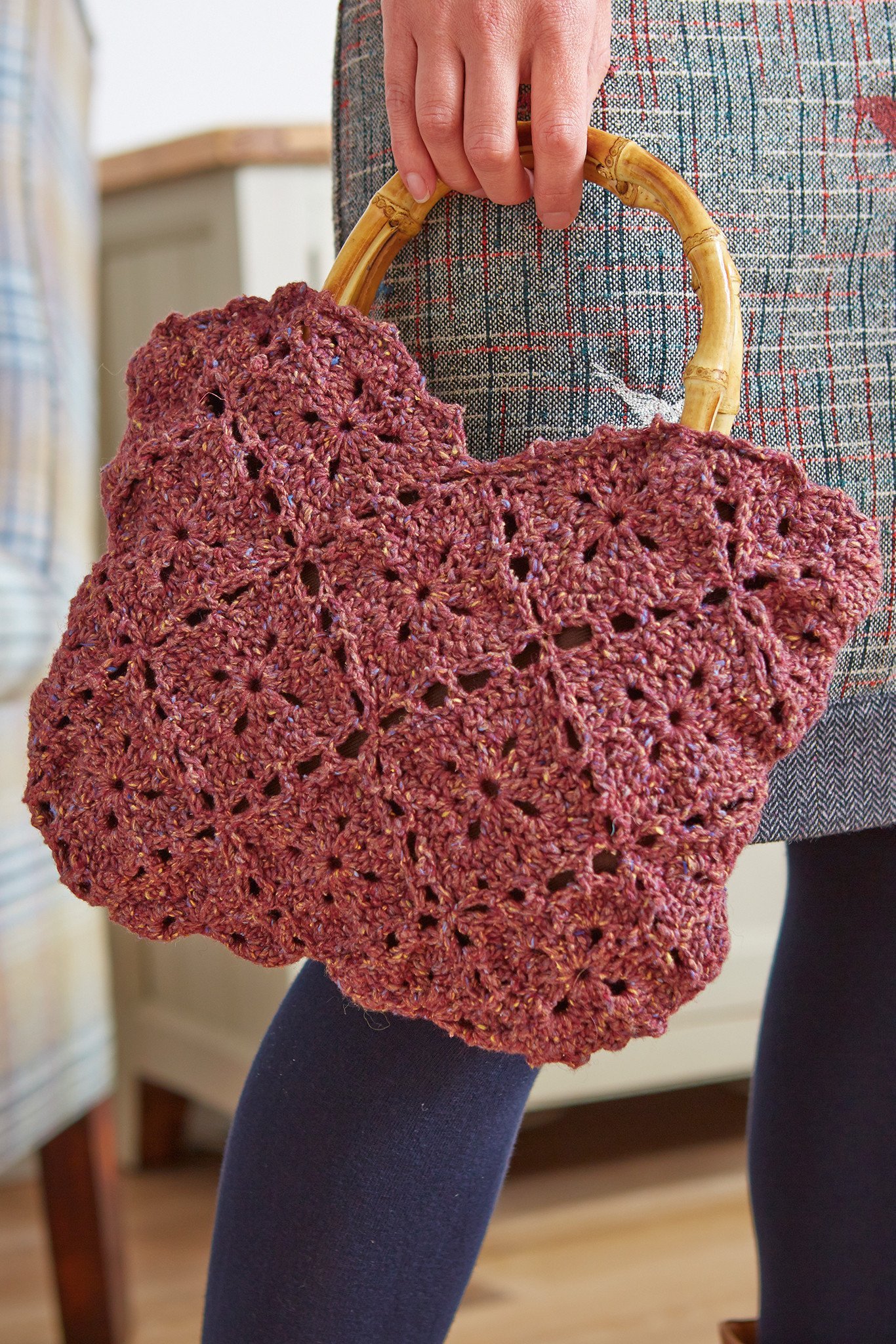 Easy Crochet Purse Handles | AllFreeCrochet.com