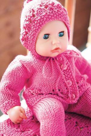 knitted doll clothes