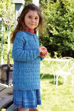 Girls Cable Stitch Tunic Knitting Pattern | The Knitting Network