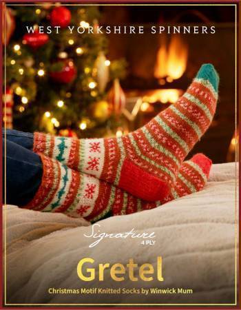 Gretel Socks in West Yorkshire Spinners Signature 4 Ply (DFP0025)
