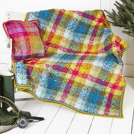 Blanket and Cushion Cover in Stylecraft Special DK (9255)