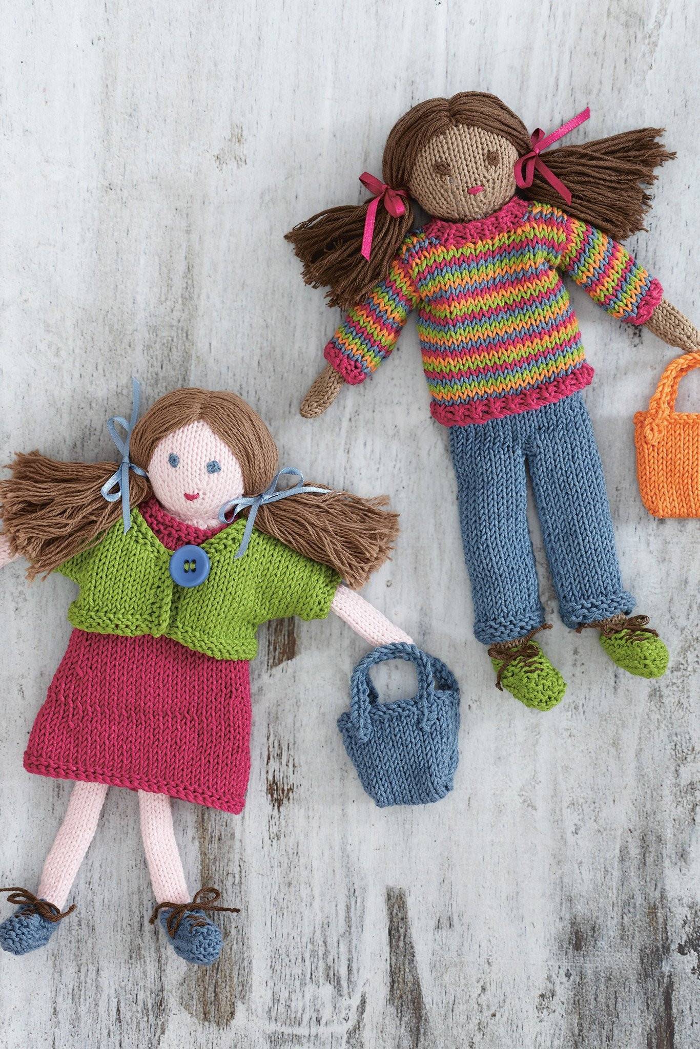 Doll And Outfit Set Knitting Pattern The Knitting Network