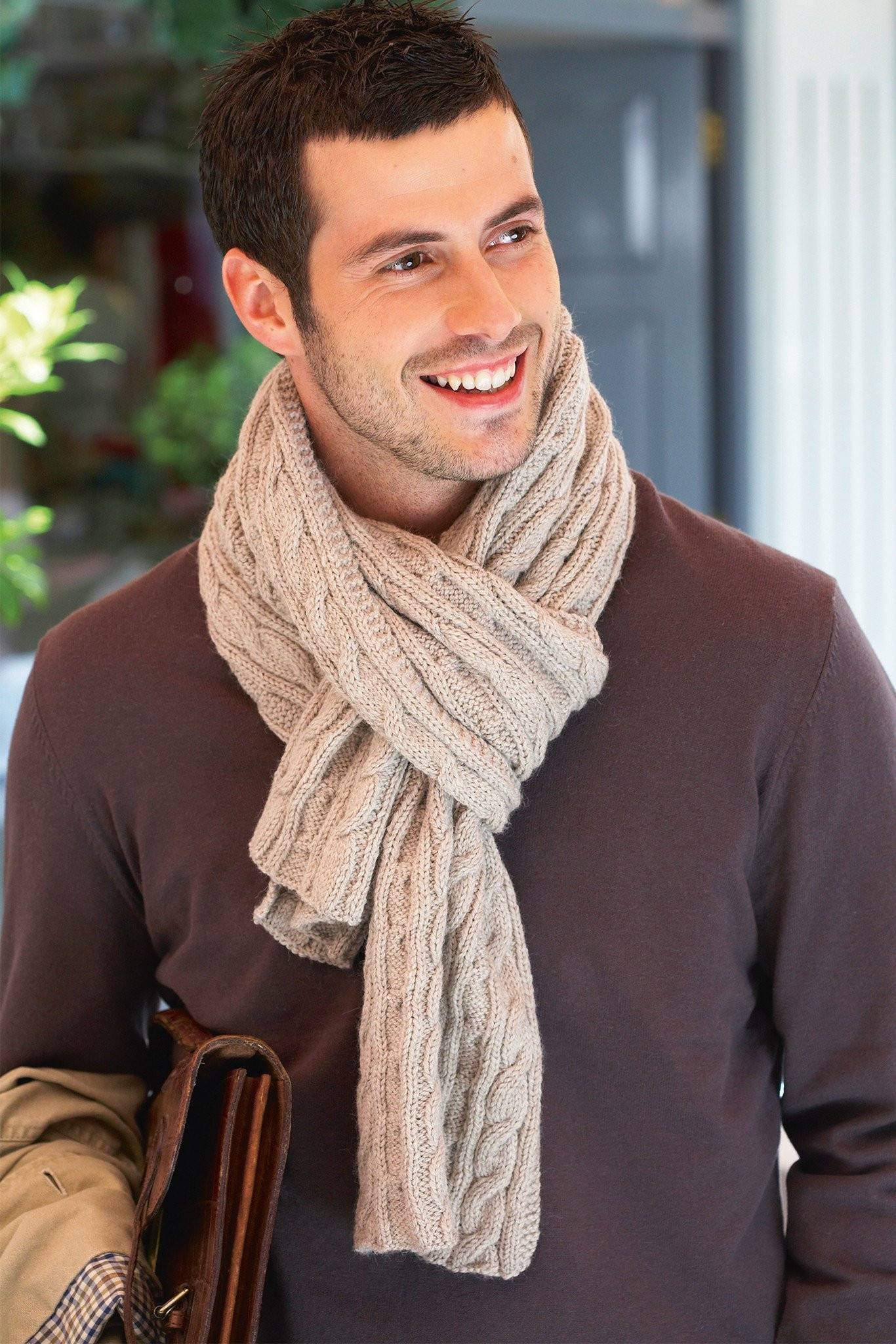 Красивые шарфы для мужчин