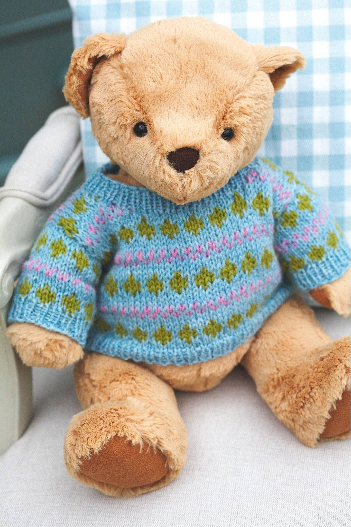 teddy bear jumper pattern