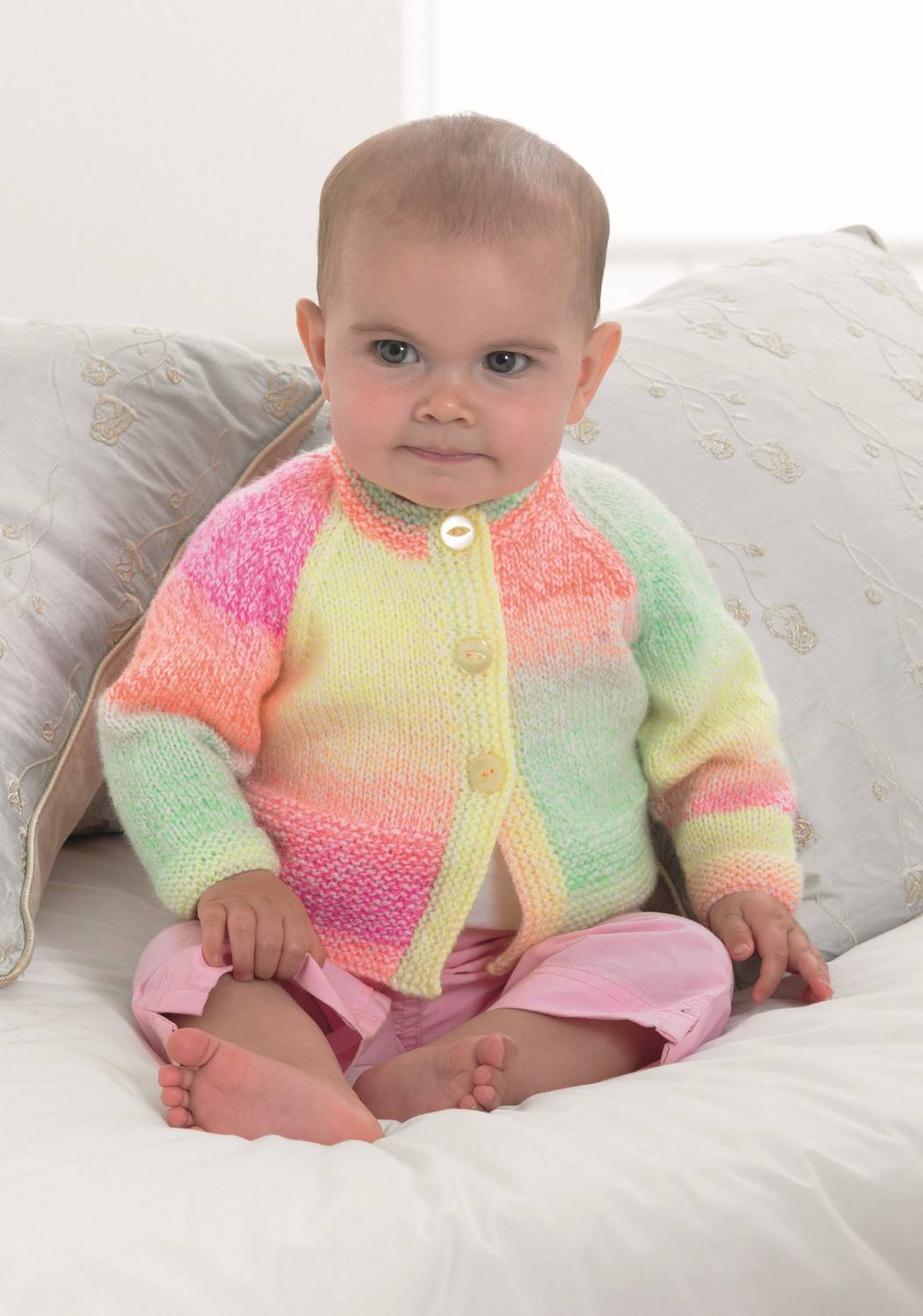 Cardigans and Sweater in King Cole Melody DK (3842) | The Knitting Network