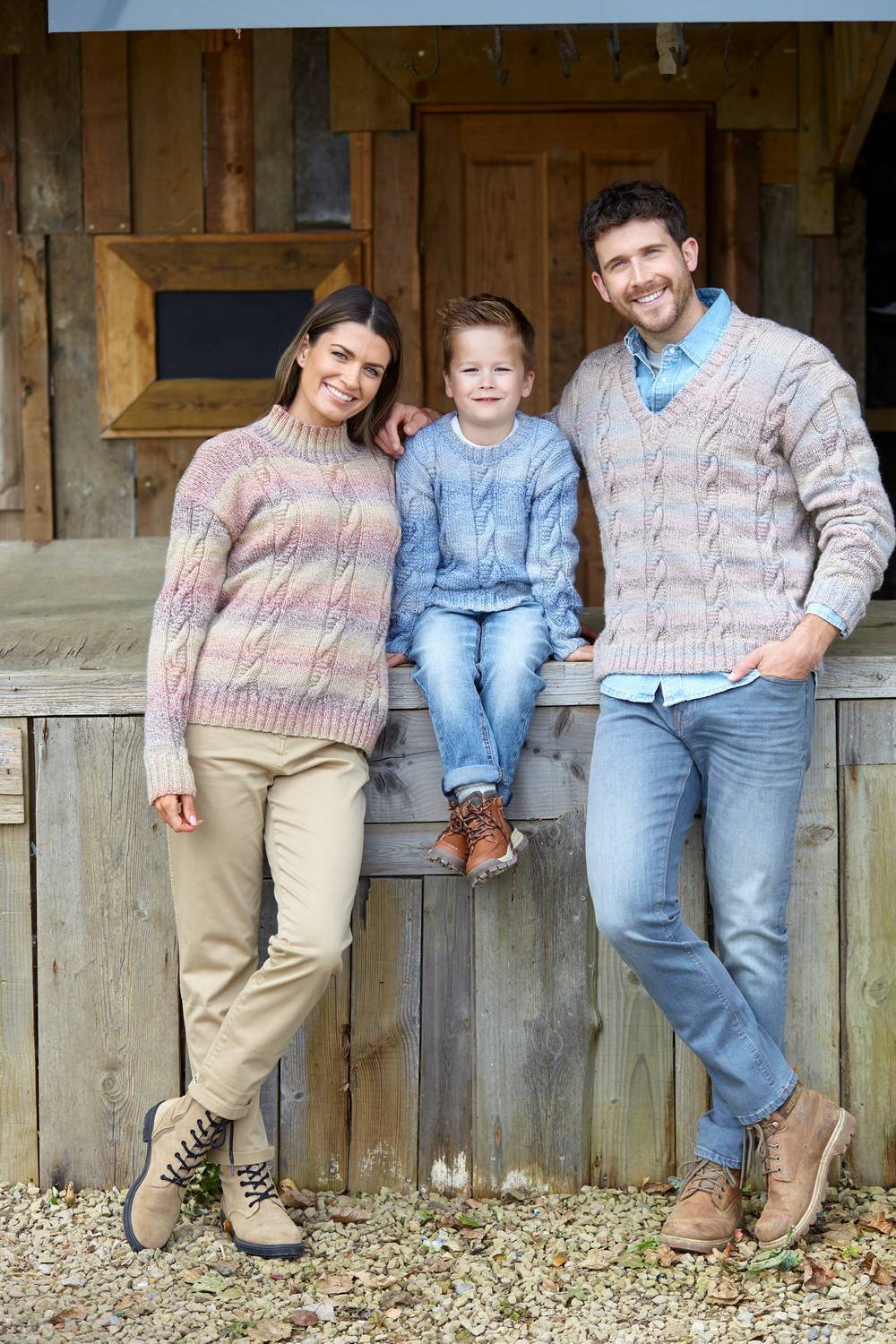 Aran sweaters for deals the whole family