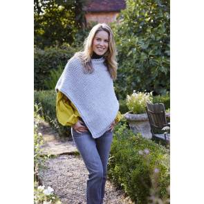 simple knitted poncho pattern