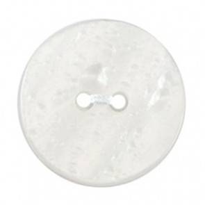 Size 19mm, 2 Hole, Pearl Effect, Pearl White, Pack of 3