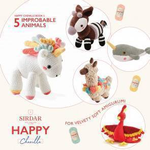 Sirdar Happy Chenille Book 3 - Improbable Animals