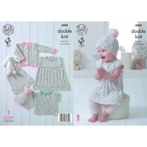 Baby Set in King Cole Cherish Dash DK and Cherished DK (4900)