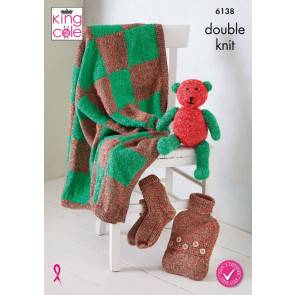 Christmas Accessories in King Cole Pricewise DK (6138)