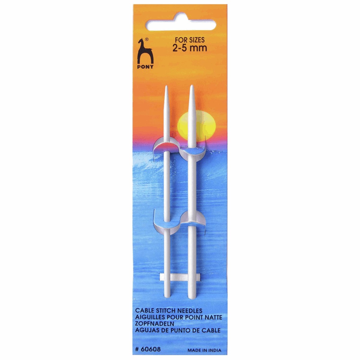 Pony Metal Cable Needles (Pack of 2)