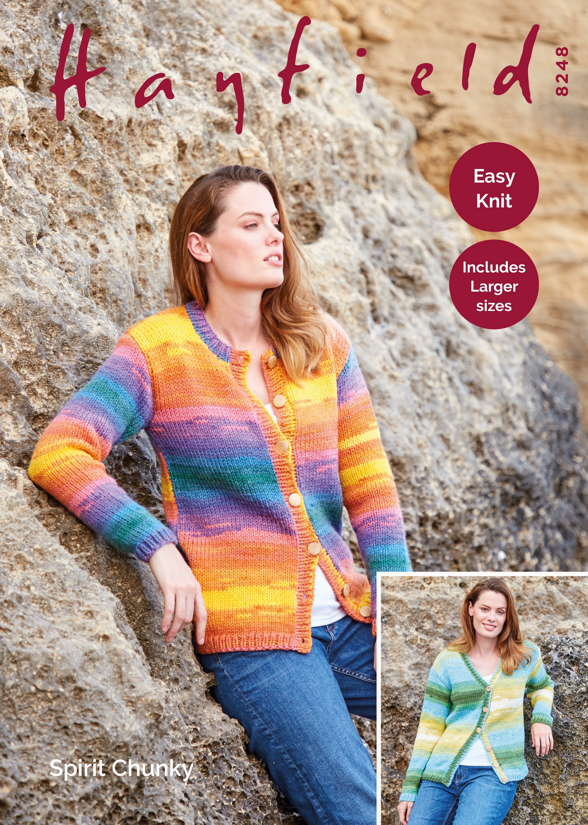 Cardigans in Hayfield Spirit Chunky (8248)