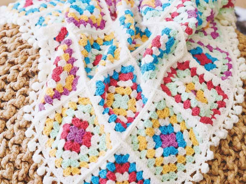 Folk Blanket Crochet a Long | The Knitting Network