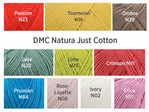 DMC Natura Just Cotton Yarn, Green - N76